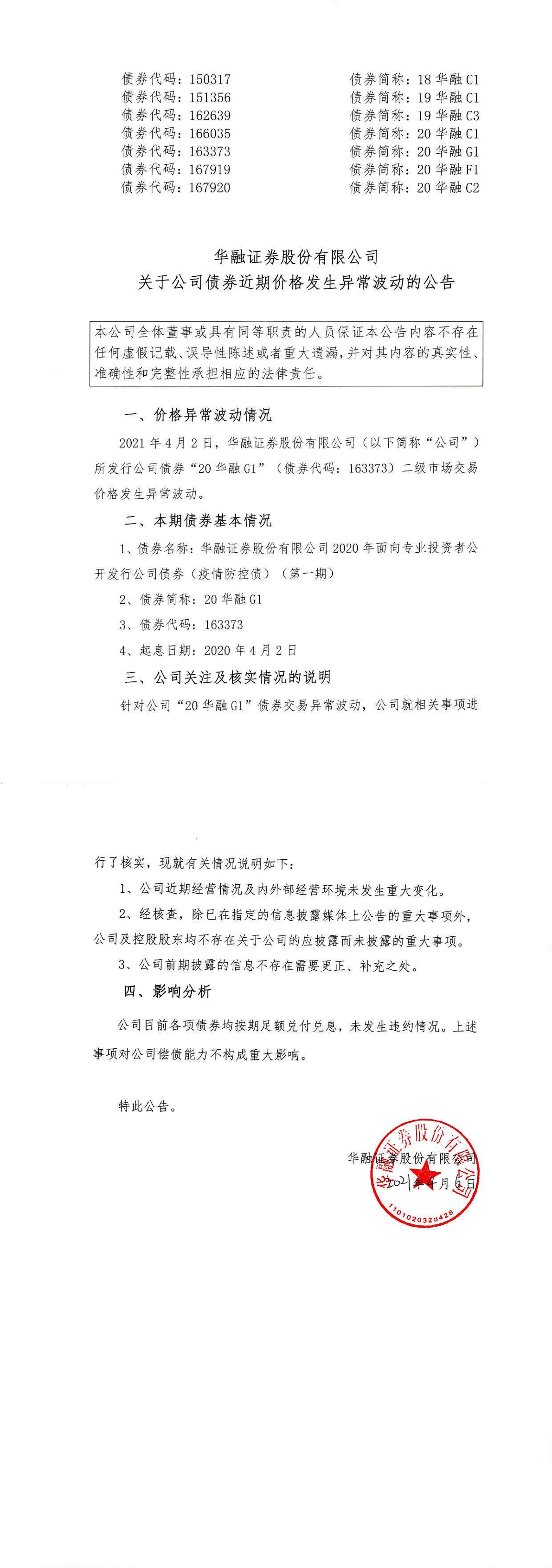 华融证券股份有限公司(华融证券股份有限公司上海分公司)