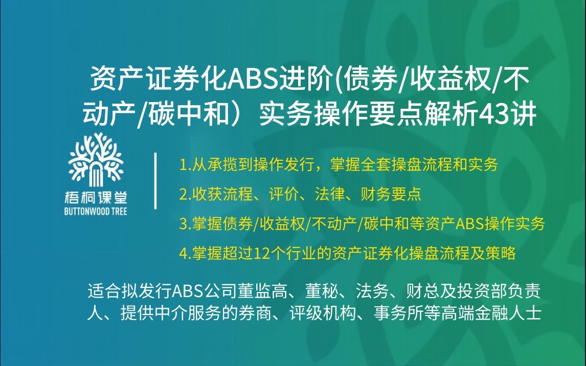 证券化abs(证券化abs受理什么意思)